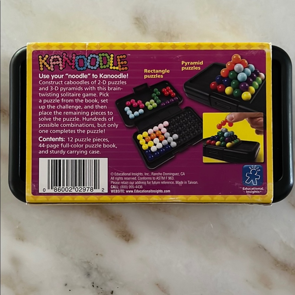 EUC Educational Insights Kanoodle Brain-Twisting Solitaire Game - Picture 2 of 11